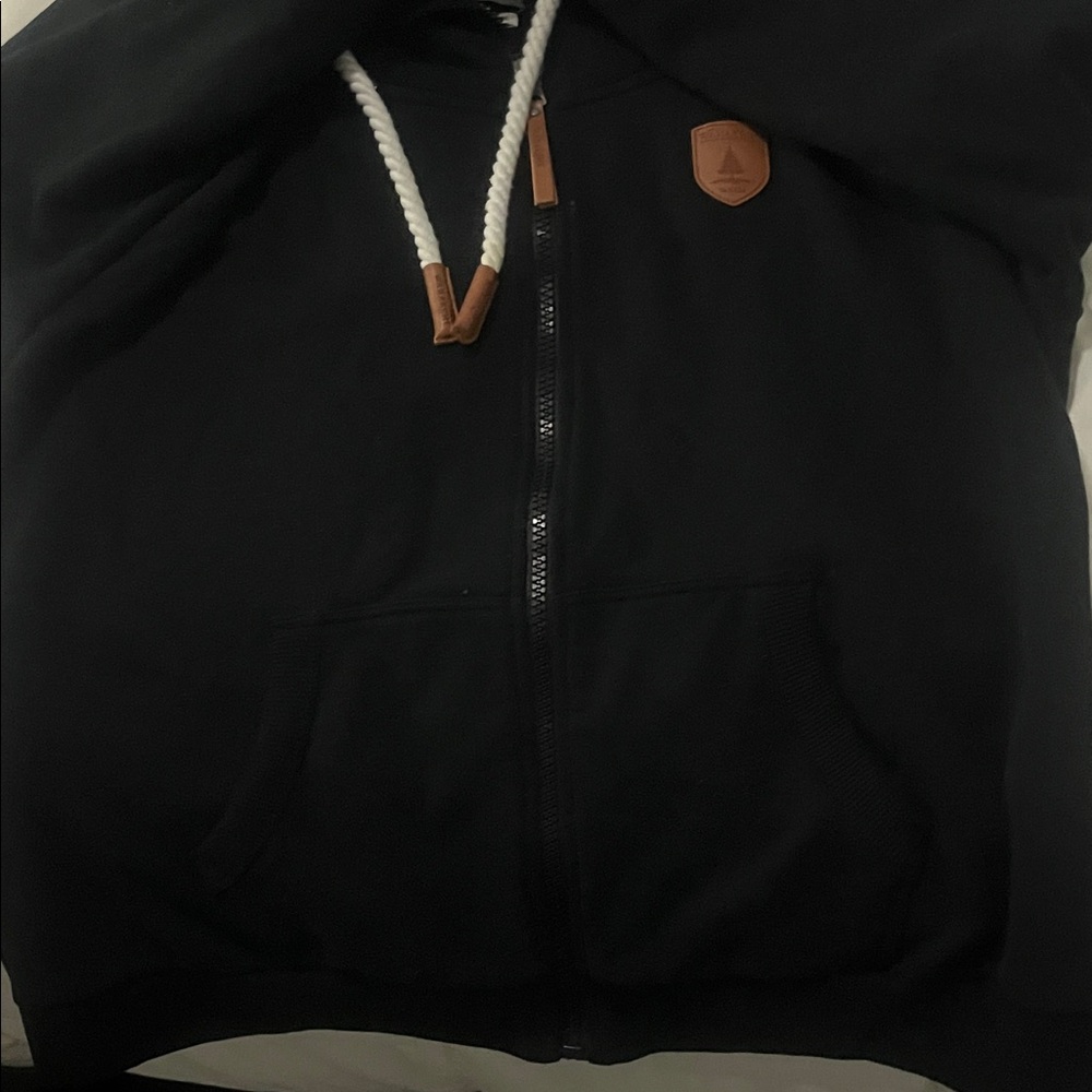 WANAKOME  Hooded Jacket with Rope Drawstrings.🖤 - Picture 8 of 8